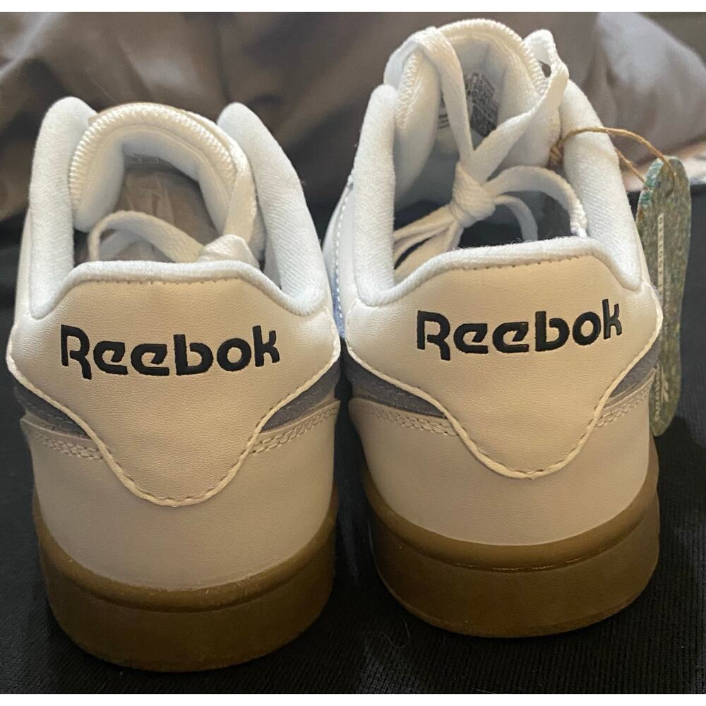 NIB Reebok FORTE lounger white LT BLUE Womens Sport Sneakers Ortholite Shoes 9M - Picture 5 of 12